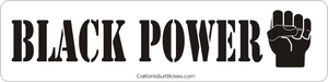 Image result for black power bumper sticker